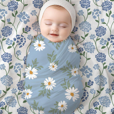 Muslin Swaddle Blankets - Birthday Bloom Collection 2-Pack