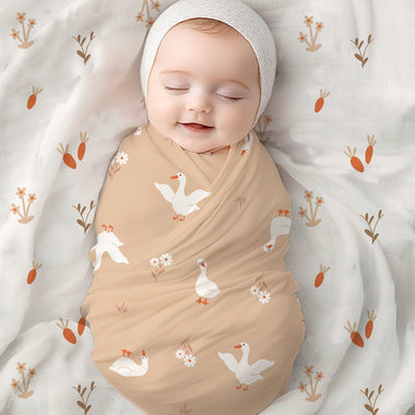 Muslin Dreamy Little Adventures Baby Swaddle Wrap - 4 Pack