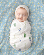 Muslin Dreamy Little Adventures Baby Swaddle Wrap-4-Pack