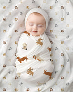 Muslin Dreamy Little Adventures Baby Swaddle Wrap-4-Pack