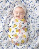 Muslin Swaddle Blankets - Fruit Collection 2-Pack