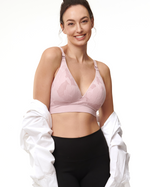 Seamless Comfort Hollow floral bra