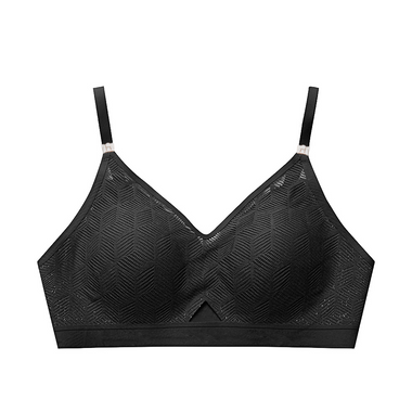 Seamless Mesh Lace Bras for Women Wirefree Nursing Bra