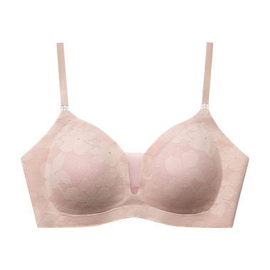 Comfort V-neck Mesh Lace Everyday Bras