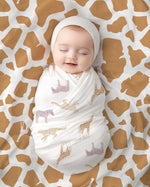 Muslin Swaddle Blankets - Animals Collection 2-Pack