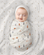 Muslin Swaddle Blankets - Enchanted Forest Collection 2-Pack