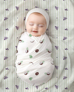 Muslin Swaddle Blankets - Fruit Collection 2-Pack