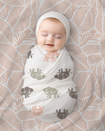 Muslin Swaddle Blankets - Enchanted Forest Collection 2-Pack