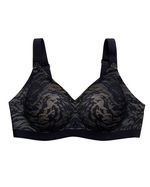 Jelly Strip Support Comfort Bra Seamless Mesh Wirefree Bra