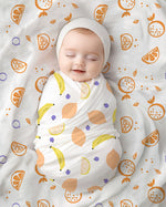 Muslin Swaddle Blankets - Fruit Collection 2-Pack