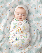 Muslin Swaddle Blankets - Fruit Collection 2-Pack