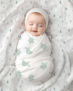 Muslin Swaddle Blankets, Ocean Wonder Collection, 2-Pack